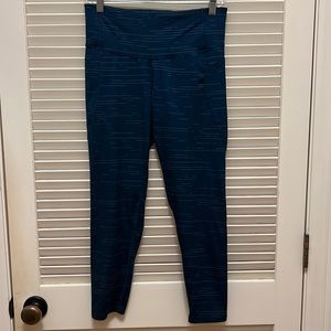 Champion Athletic Leggings /Joggers/Exercise/ Running Pants in Deep Teal, Size L